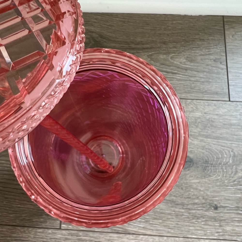 Starbucks 24oz Rose Gold Jeweled Tumbler - Picture 8 of 8